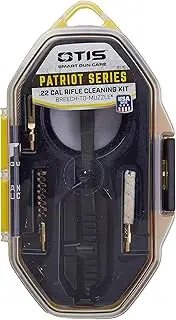 Otis .22 Calibre Rifle Cleaning Kit with Memory-Flex Cable, Slotted Tip, Bore Mop, Bronze Bore Brush, Double-Ended AP Brush