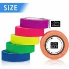 Neon Cloth Gaffer Tape Fluorescent UV Blacklight Glow in The Dark Party Props