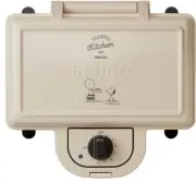 BRUNO Hot Sandwich Maker Snoopy PEANUTS BOE069-ECRU AC100V NEW