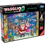 Wasgij Xmas #17 Elf Inspection Jigsaw Puzzle, 1000 Piece