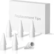 Replacement Tips for Apple Pencil 2nd Generation/ 1st Generation/USB-C/Pencil Pro Tip(6 Pack)