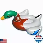 SWIMLINE Original 90703 Inflatable Decoy Duck Pool Float | Fun Ride-On Raft w