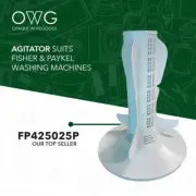 AGITATOR SUITS FISHER & PAYKEL WASHING MACHINES WA80T65GW1