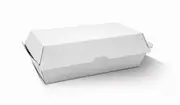Snack Box Large - White Corrugated 200pc/ctn
