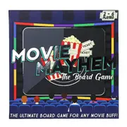 Gift Republic Movie Mayhem The Board Game Trivia Cards/Dice Set Family Fun Play