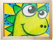 Art Frames for Kids Art Wood,Wooden Art Frame for Kids | Children's Frames for Artwork | Picture Frame for Kids Drawings, Artworks, Project Display Frame