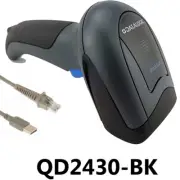 Datalogic QuickScan QD2430-BK 1D 2D Handheld Area Imager/Barcode Scanner USB Kit