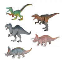在飛比找樂天市場購物網優惠-【現貨】恐龍玩具 恐龍模型 三角龍 迅猛龍 特暴龍 刺盾角龍