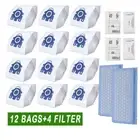 Vacuum Bags GN HEPA Filter S5210 For Miele Complete C3 C2 Cat & Dog HyClean 3D