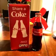 CUSTOM MADE COKE BOTTLE "DIANA" 8OZ