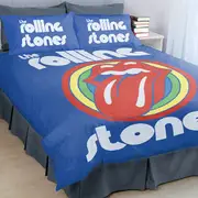 ROLLING STONES SINGLE Bed Quilt Doona Duvet Cover Set