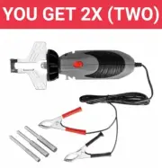 2x (TWO) Ozito Portable 12V Mini Chainsaw Sharpener OMCS-012 Incs. Stones Posted