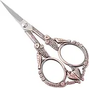 Vintage Sewing Scissors Flower Bird Thread Cutter Yarn Shears for Embroidery Craft Art Work Everyday Use