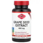 Olympian Labs, Grape Seed Extract, Maximum Strength, 600 mg, 60 Vegetarian Capsules