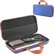 [Buziba] Travel Carrying Case for Dyson Airstrait HT01 Hair Straightener Hard Protective Case Storage Bag Layer Hair Accessories Tools Orgnizer