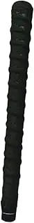 Perfeclan Tennis Racket Grip Tape Racket Handle Wrapping 110cm Non Slip Replacement Grip Tape Multipurpose for Golf Club Sports Tennis, Black