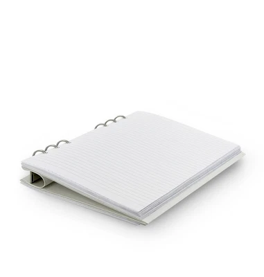 Filofax A5 Clipbook Classic Notebook Organiser Planner Diary White-023610 #B9