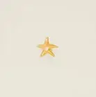 14K REAL Solid Gold Starfish CZ Piercing Cartilage Daith Helix Tragus Conch 18G