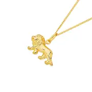 9ct Gold Lion Pendant