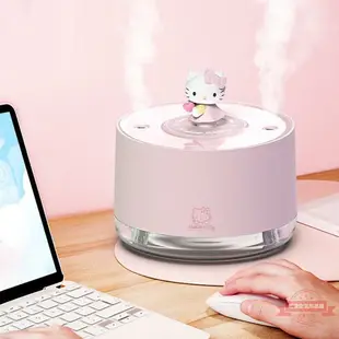 Hello Kitty音樂盒森林加濕器香薰USB充電加濕機桌面家用辦公室內