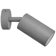 Max LED 240v 1L Tilt Outdoor Wall Lights Silver | Marden Designer