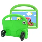 Kids Tablet Protective Case With Handle Stand for Samsung Tab A8 X200/X205(2021)-Green