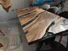 Epoxy Resin Table - Handmade Wood Epoxy River Table - Unique Custom Resin arts