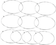 Alasum 10pcs Guitar Strings Set Acoustic Electric Strings High Steel Guitar Pack