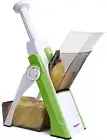 SUPMAKIN Safe Mandoline Slicer for Kitchen, Adjustable Potato Slicer,Vegetable C