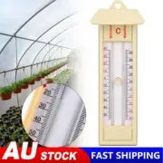 Garden Greenhouse Max-Min Press Thermometer Monitor Tool ℃ Reading Thermometer