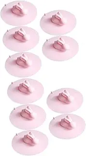 Sets Rabbit Shape Sink Drain Cover Silicone Sink Strainer for Kitchen Bathroom Plug Adorable Design Pink s Size Pcs