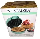 NOSTLALGIA my mini waffle maker, New In Box