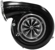Aeroflow Boosted 7975 1.28 REVerse Dual V-Band Outlet G42 Black - AF8005-4112BLK