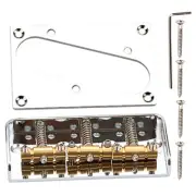 Vibration Pickup Box Bridge Tailpiece for Electric Guitar Luthier Tools
