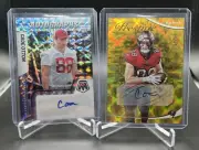 Cade Otton- Buccaneers TE (2) Card Auto Lot: Rookie Mosaic & Prestige Gold /50