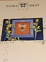 FANCI THAT - Flower Power - Cross Stitch Chart 120 - OOP