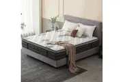Royal Sleep DOUBLE Mattress Medium Firm Bed Euro Top 7 Zone Pocket Spring Foam