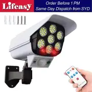 Solar Fake Dummy Security Camera Spotlight Solar Lamp Outdoor Garden Light