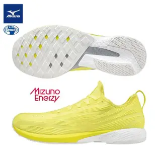 【MIZUNO 美津濃】WAVE AERO 19 男款寬楦路跑鞋 ENERZY中底材質 J1GA213681(慢跑鞋)