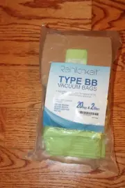 Type BB Vacuum Bags 20 and 2 filters New in Bag Oreck High Efficiency