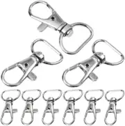 Lot 50 100 500 Metal Lanyard Hook Swivel Snap Lobster Clasp Clips Bronze Black
