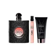 YSL Yves Saint Laurent Black Opium Gift Set EDP 90ml +10ml+ 50ml Body Lotion New