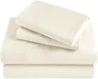 Modal from Beechwood 400 Thread Count Bed Sheet Set, 1 Elastic Deep Pocket Fi...
