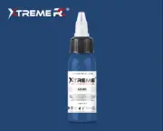 EU REACH Compliant AZURE Blue by Xtreme Ink Premium Tattoo Color Pigment