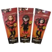 Disney Incredibles 2 Elastigirl Violet Edna Articulated Dolls