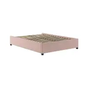 Gaslift Bed Frame Rose Tan - Queen