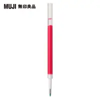 在飛比找momo購物網優惠-【MUJI 無印良品】自由換芯膠墨筆芯/粉紅0.5mm