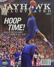 ELIJAH JOHNSON - HOOP TIME! December 2011 KANSAS JAYHAWK ILLUSTRATED Magazine