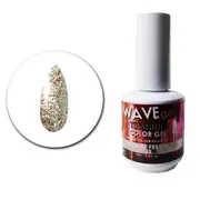 WAVE - UV LED Gel Nails Polish Glitter Titanium 25 Holiday Festival