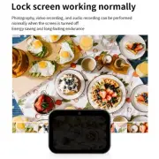 64MP 4K Digital Camera Night Vis-ion Triple Lens 3in HD Touch Screen Enterta ECA